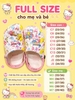 Dép sục Crocs Hello Kitty And Friends màu trắng viền hồng