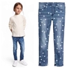 Quần Tregging Jeans HM 4 mẫu bé gái