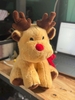 Gấu bông tuần lộc nâu Noel size 30cm