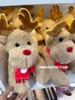 Gấu bông tuần lộc nâu Noel size 30cm
