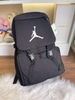 Balo đen Jordan bé trai vải dù size 40x25x12cm