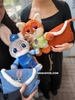 Túi đeo chéo gấu bông Zootopia 2 mẫu Thỏ xanh Judy và Cáo cam Nick