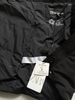Áo parka mũ lông Zara màu đen dáng dài cho nữ