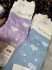 Set 2 đôi tất Uniqlo dài cao cổ nhiều mẫu đen, ghi, trắng, xanh, tím trái tim
