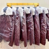 Áo khoác dạ ICICLE cổ lông 2 màu đỏ, xanh