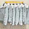 Áo khoác dạ ICICLE cổ lông 2 màu đỏ, xanh