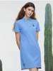 Váy polo Teenie Weenie thêu gấu 2 màu xanh dương, navy