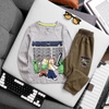 Set bộ cotton dài tay hãng Place bé trai nhiều mẫu