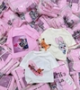 Set 3 áo phông cộc tay Zootopia bé gái trắng, be, hồng