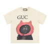 Áo phông cộc tay Gucci 10 mẫu màu be hình động vật