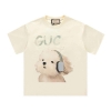 Áo phông cộc tay Gucci 10 mẫu màu be hình động vật