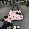 Túi Hello Kitty hồng nhạt size 48x25x27cm