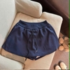 Quần giả váy cotton 5 màu ghi, đen, xanh, kem, nâu