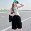 Quần short jean bé gái size đại 2 màu đen, trắng