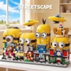 Set 4 hộp lego Minion Mini Street