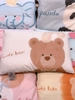 Gối cotton nhung hoạt hình 10 mẫu Thỏ, Sư tử, Gấu...