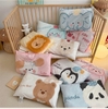 Gối cotton nhung hoạt hình 10 mẫu Thỏ, Sư tử, Gấu...