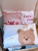 Gối cotton nhung hoạt hình 10 mẫu Thỏ, Sư tử, Gấu...