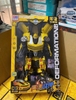 Đồ chơi robot Xian Tao biến hình ô tô 2 màu trắng xanh và vàng
