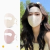 Khẩu trang chống nắng kín mặt Ice Silk lụa băng thoáng khí, chống tia UV 5 màu