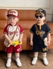 Bộ thể thao cộc tay cổ tàu Brooklyn 07 màu đỏ và Players 98 đen KÈM MŨ