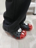 Dép sục crocs MICKEY đỏ đen cho MẸ&BÉ