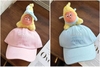 Mũ lưỡi trai gắn gấu bông hoạt hình các màu Hello Kitty, Twinkle, Pooh, Minnie