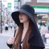 Mũ chống nắng nữa vành lớn