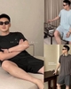 Bộ CỘC TAY cotton lạnh Songfei cho nam 3 màu xanh, đen, ghi