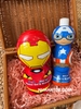 Sữa tắm gội 2in1 thuần chay VEGAN hình marvel, captain, elsa 400ml