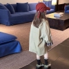 Áo khoác kaki style Hàn ống tay phối caro