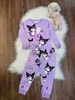 Bộ cotton dài tay hãng H&M 6 mẫu Kuromi và Labubu thu đông 2024
