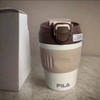 Cốc giữ nhiệt Fila màu be nâu 350ml