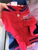 Áo khoác bomber nỉ da cá Spiderman Marvel đỏ xanh
