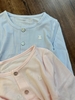 Bộ cotton dài tay Ettoi xuất Hàn 2 màu xanh và hồng