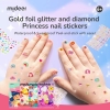 Miếng dán móng tay dạ quang 300+ pcs Mideer Fashion Nail Stickers 3 màu