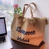 Túi tua rua Summer Vibes size 50x14x36cm nhiều màu