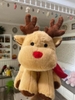 Gấu bông tuần lộc nâu Noel size 30cm