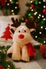 Gấu bông tuần lộc nâu Noel size 30cm