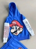 Bộ nỉ da cá dài tay mẫu Pokemon và Super Mario