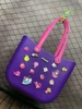 Túi Crocs nhựa vi sinh 5 màu size 33x25x10cm