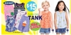 Set 5 áo ba lỗ OLDNAVY bé gái