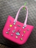 Túi Crocs nhựa vi sinh 5 màu size 33x25x10cm