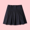 Chân váy kaki xếp ly bé gái 3 màu: xanh navy; nâu; đen size đại