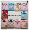 Túi giấy đựng quà có nắp nơ dán 2 size