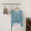 Áo Cardigan len mỏng 5 màu freesize cho nữ