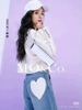 Áo khoác dạ tweed MO&Co màu trắng khuy vàng