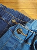 Quần short jean Beemon BT cạp chun 2 màu đậm, nhạt
