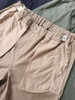 Quần short kaki Beemon bé trai 3 màu be, xanh rêu, navy