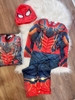 Bộ hóa trang Spiderman Halloween kèm mặt nạ vải